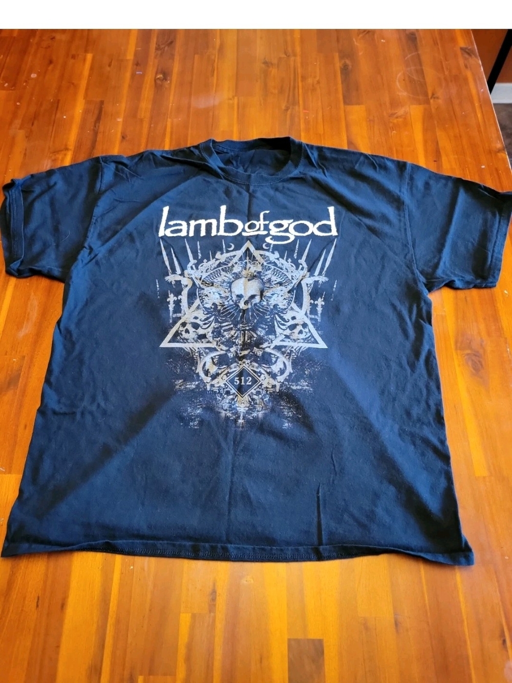 Lamb Of God 2016 Tour Men's Black T-Shirt XL No Tags
